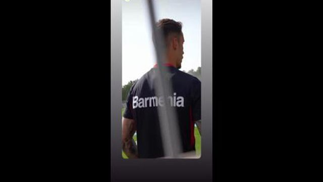 Grimaldo já se treina com o Bayer Leverkusen