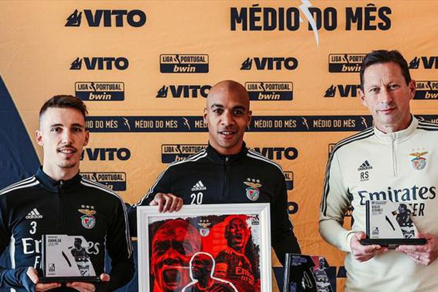 Trio recebeu prémios da Liga