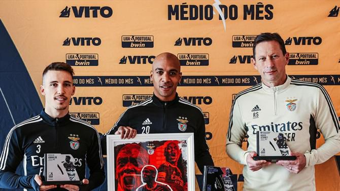 Trio recebeu prémios da Liga