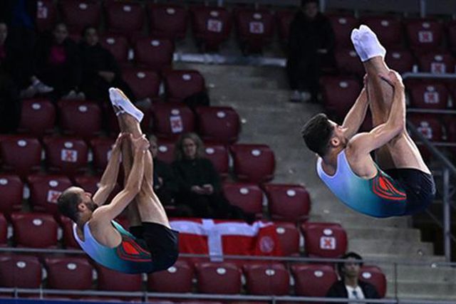 Diogo Abreu e Pedro Ferreira vice-campeões mundiais de trampolim sincronizado