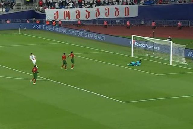 Tomás Araújo a 'dormir' e Geórgia na frente (vídeo)