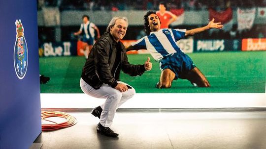 Madjer com 'ataque' de nostalgia