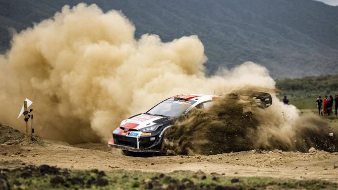 Rovanpera pressiona Ogier no Rali do Quénia