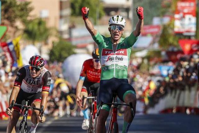 Terceira vitória em etapas para Pedersen na Vuelta