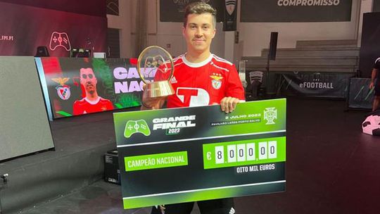 Benfica Teleperformance Campeão Nacional 1x1 de FIFA23