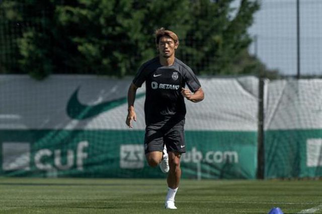 'Reforço' para Rúben Amorim no treino!