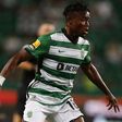 O único jogador do Sporting ainda em ação