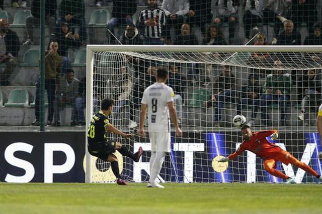 Terceira vez a falhar para Pedro Gonçalves
