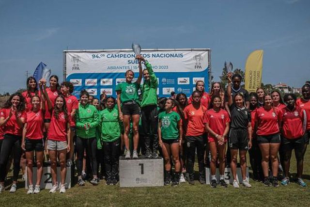 Sporting 'limpa' títulos nacionais de Sub-20