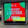 Aeroporto com decoração especial para receber Seleção (veja as fotos)