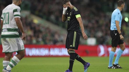 Oitava lesão da época para Benzema