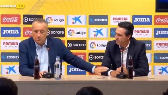 Emery emocionado na despedida do Villarreal (vídeo)