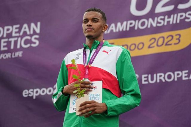 Etson Barros vice-campeão europeu de sub-23