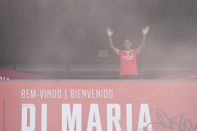 Foi assim a apresentação de Di María