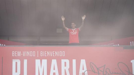 Foi assim a apresentação de Di María