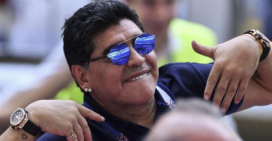 Detido suspeito de ter roubado relógio personalizado de Maradona