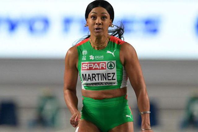 Europeus de pista coberta: portuguesa Arialis Martínez em 5.º na final dos 60 metros