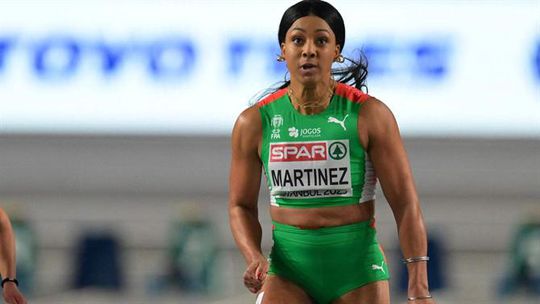 Europeus de pista coberta: portuguesa Arialis Martínez em 5.º na final dos 60 metros