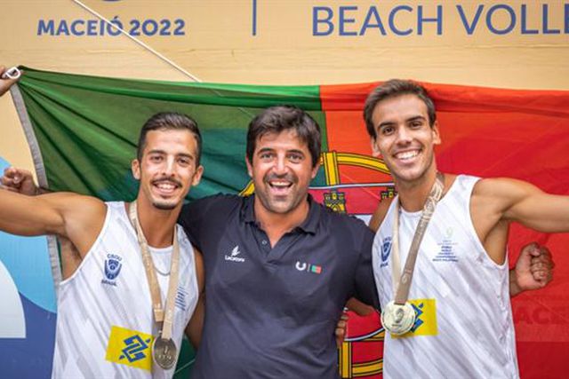 Dupla lusa campeã mundial