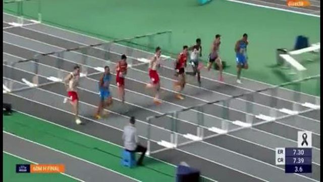 Europeus de pista coberta terminaram com queda violenta e… enorme falta de noção