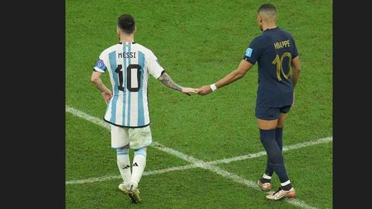 As bonitas palavras de Mbappé para o aniversariante Messi