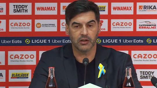 Paulo Fonseca lembrou povo ucraniano