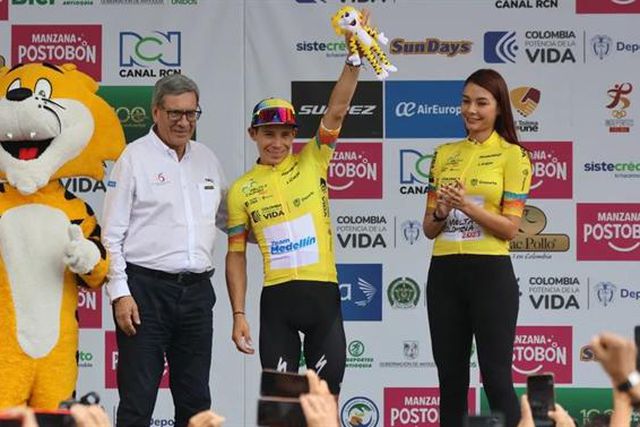 Angel López 'Superman' vencedor da Volta à Colômbia