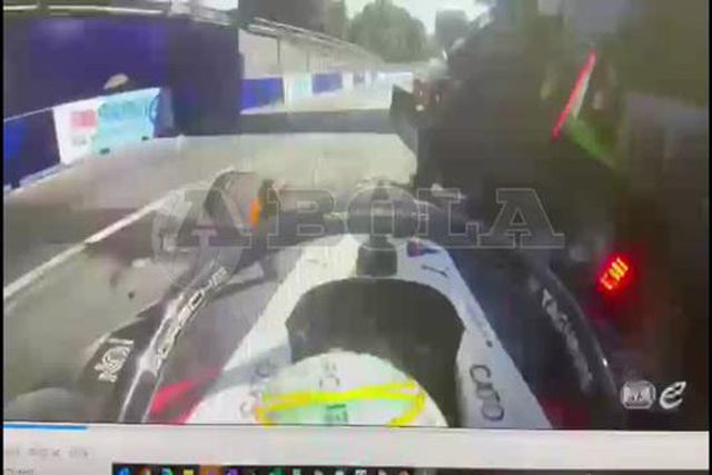 EXCLUSIVO: O acidente de Félix da Costa filmado do carro do piloto português!