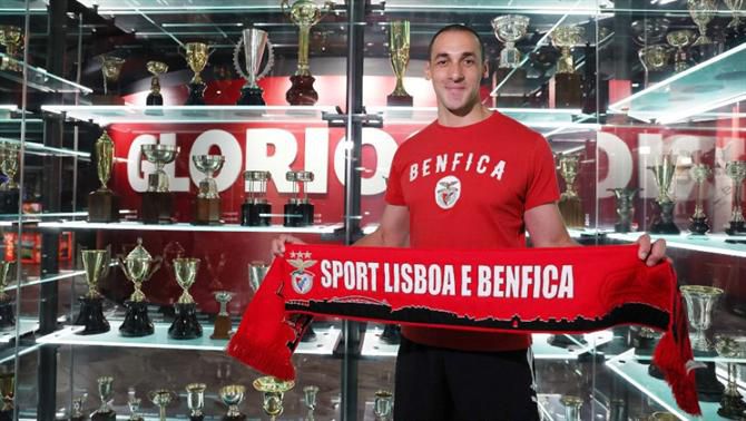 Rapha no Benfica vezes sete