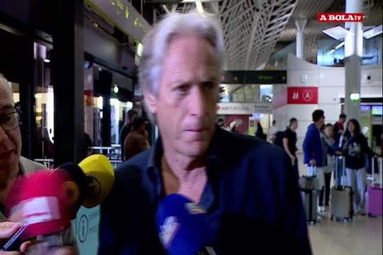 Jorge Jesus: elogios a Rafa e o clube que parte em vantagem no campeonato