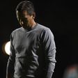 Roger Schmidt em silêncio após o jogo
