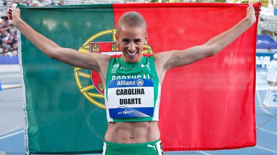 Carolina Duarte de prata no Campeonato do Mundo de Atletismo