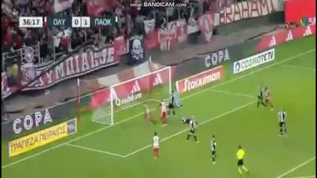 James rodriguez marca o primeiro golo pelo olympiacos