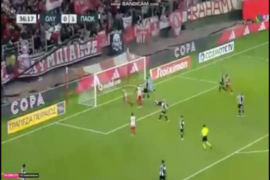 James rodriguez marca o primeiro golo pelo olympiacos