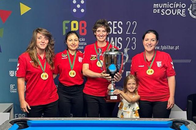 Inédito: 'dobradinha' para o SC Braga no Pool feminino