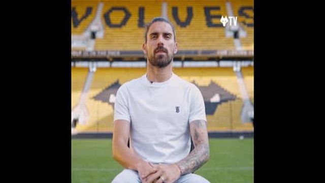 O adeus de Rúben Neves ao Wolves em lágrimas