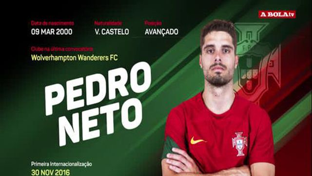 Um sonho do menino… Pedro Neto