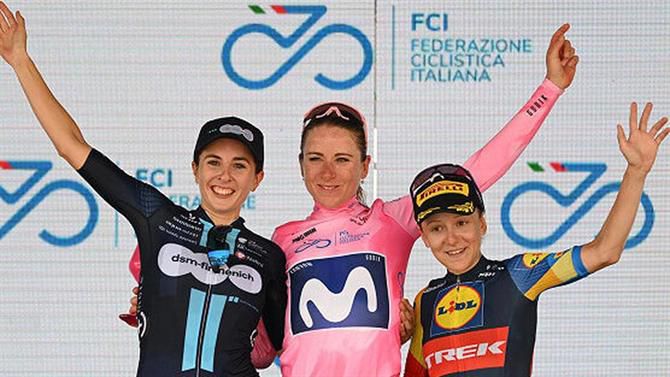 Van Vleuten vencedora do Giro Donna
