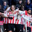 PSV de Fábio Silva vence Waalwijk