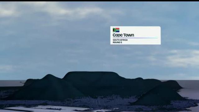 Félix da Costa a postos para a corrida na Cidade do Cabo