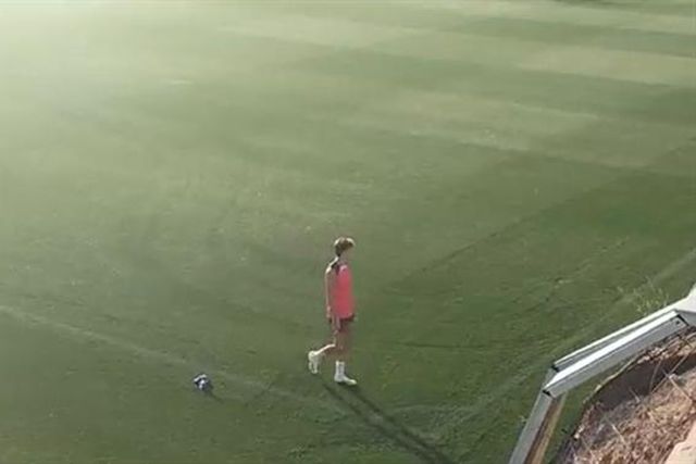 João Félix treina-se à parte