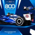 Williams comemora 800 grandes prémios com decoração especial