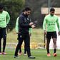 Na máxima força no último treino antes da viagem para a Dinamarca (fotos)