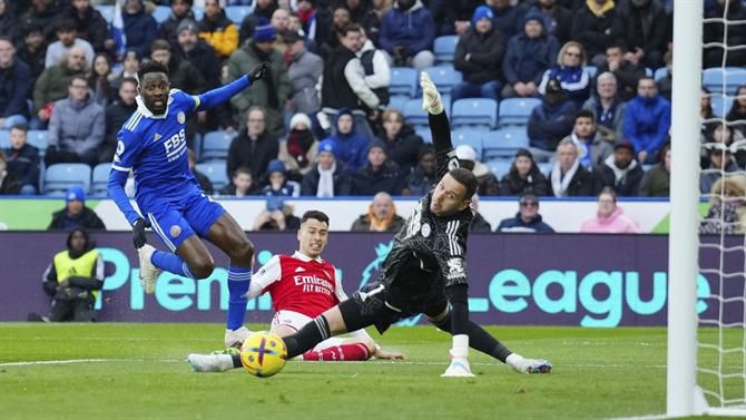 Atenção, Sporting: golo de Martinelli dá vitória ao Arsenal em Leicester (veja o golo)