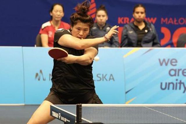 Seleção feminina de ténis de mesa nas 'meias'