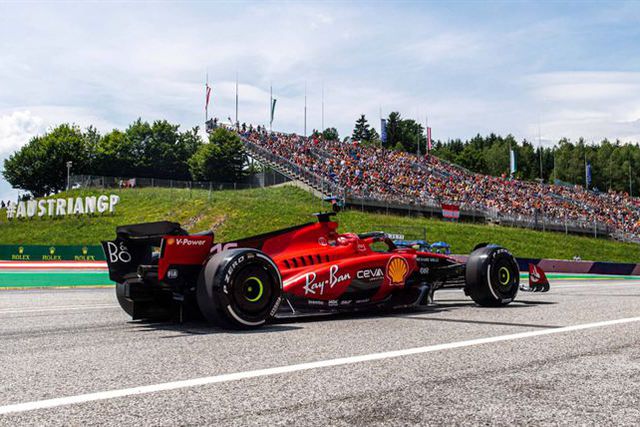 Leclerc recua três lugares na grelha de partida para a corrida de Sprint