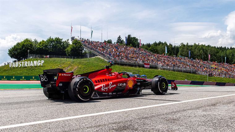 Leclerc recua três lugares na grelha de partida para a corrida de Sprint