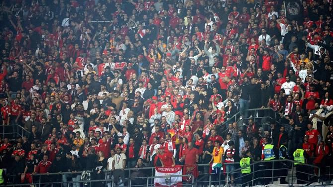 Confrontos de madrugada junto ao Estádio da Luz