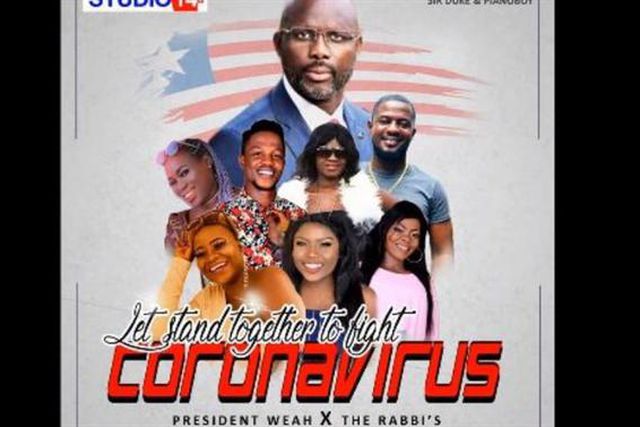 Weah canta contra o coronavírus (som)