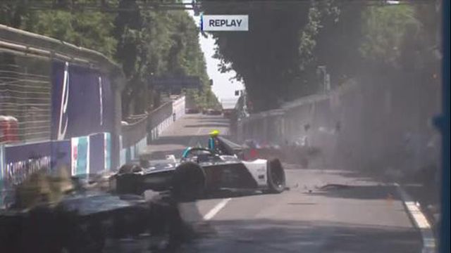 Fórmula E: Félix da Costa envolvido em violento acidente!